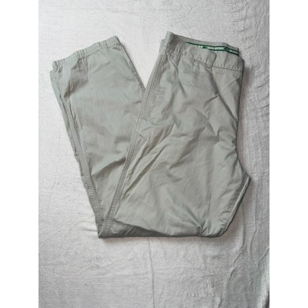 Lacoste Men's Size‎ 46 Khaki Beige Classic Fit Chino Pants Work Casual